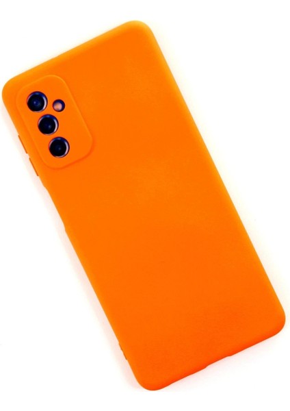 Samsung Galaxy M52 5g Kılıf Nano Içi Kadife Silikon - Turuncu - ASBTC8161-1005 fiyatları