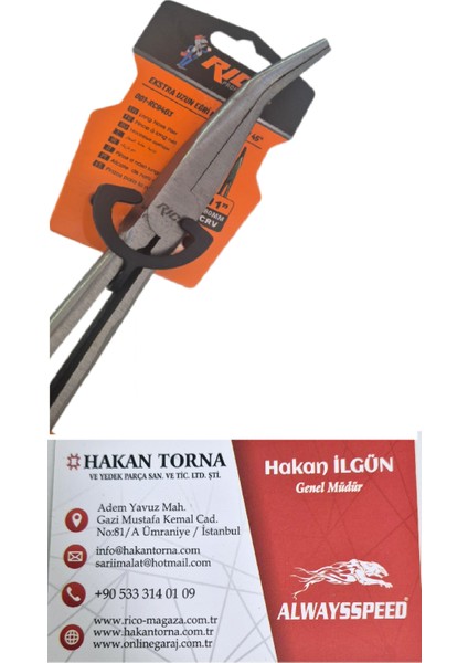 Uzun Eğri Kargaburun Pense 280MM fiyatları