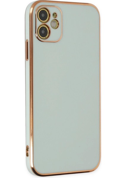 iPhone 11 Kılıf Volet Silikon - Açık Yeşil