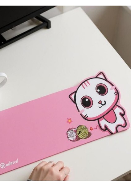 Sevimli Kedi Klavye Mouse Masaüstü Matı fiyatları