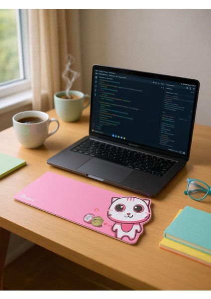 Sevimli Kedi Klavye Mouse Masaüstü Matı indirimleri