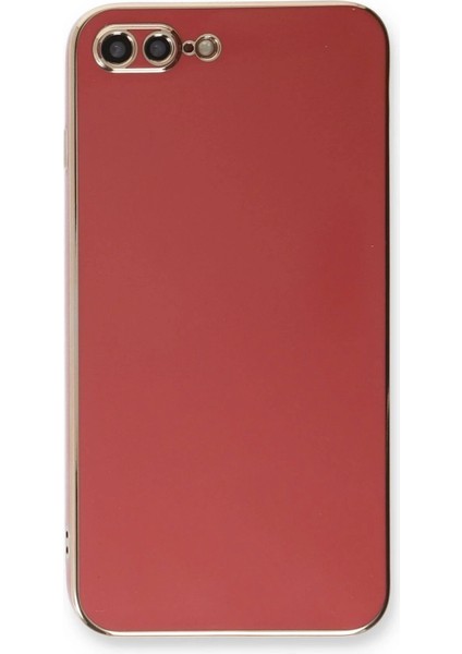 iPhone 7 Plus Kılıf Volet Silikon - Kırmızı fiyatları
