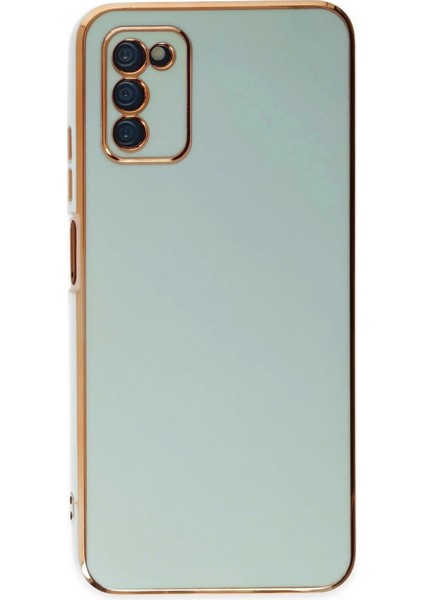 Samsung Galaxy A03S Kılıf Volet Silikon - Açık Yeşil fiyatları