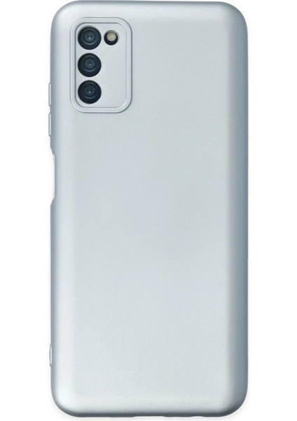 Samsung Galaxy A03S Kılıf Nano Içi Kadife Silikon - Sky Blue - ASBTC7276-8728