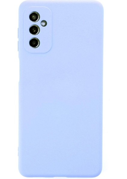 Samsung Galaxy M52 5g Kılıf Nano Içi Kadife Silikon - Lila - ASBTC9201-3957