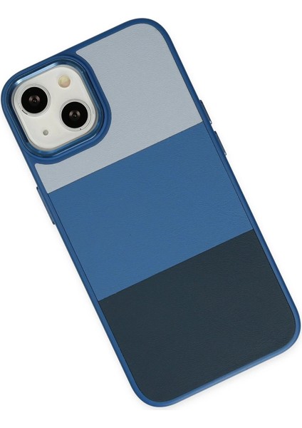 iPhone 14 Plus Kılıf King Kapak - Açık Mavi-Lacivert - ASBTC9257-7314 modelleri
