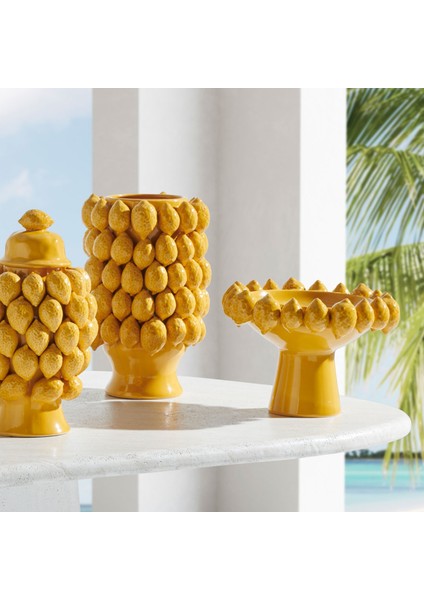 LEMON GROVE DEKORATİF SUNUMLUK 34X34X24CM indirimleri