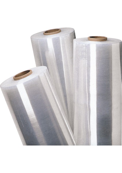 Palet Rulo Streç Film Folyo - Şeffaf - 17 Mikron - 50 Cm. x 300 Metre - 6 Adet fiyatları