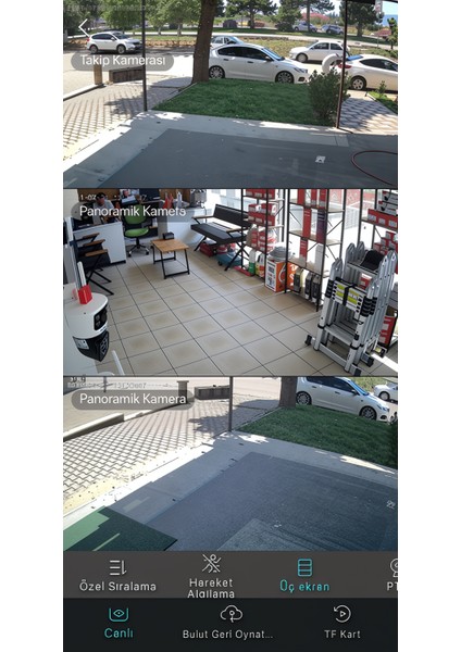 9mp (3+3+3), 3 Ekranlı, Ptz , Hareket Algılama, Kişi Takibi, Bildirim Atma, Wifi Kamera indirimleri