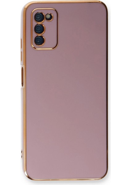 Samsung Galaxy A03S Kılıf Volet Silikon - Mor fiyatları