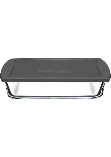 Paşabahçe, Borcam, Fırın Tepsi, 1320 Cc, Plastik Kapak