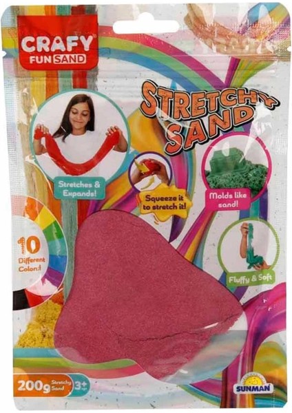 Bfs Streç Oyun Kumu Pembe 200 gr