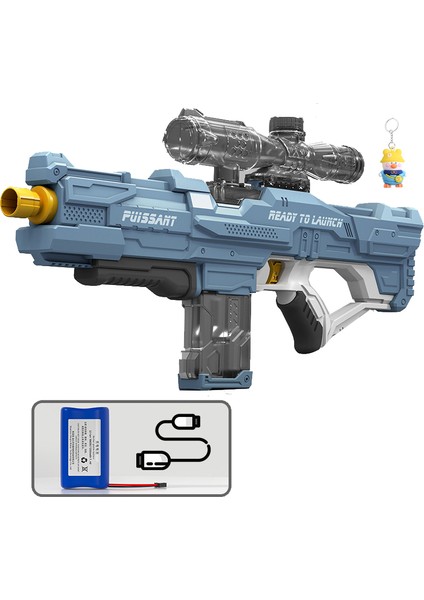 Renkli Kutulu Otomatik Su Emme Büyük Kapasiteli Yüksek Su Basıncı Su Tabancası Songkranşarj Edilebilir Su Tabancası (Yurt Dışından)