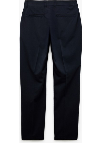 Normal Bel Slim Fit Düğmeli Cep Detaylı Kumaş Pantolon fiyatları