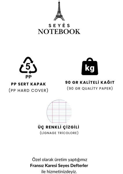 Fransız Seyes A4 Tekli Yedek Kağıt 100’LÜ Paket fiyatları
