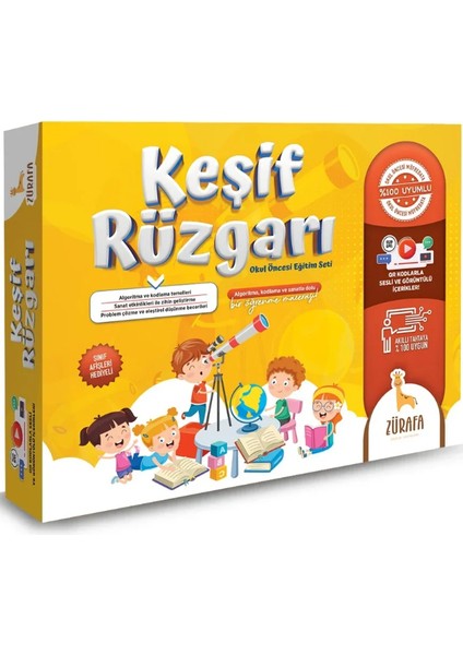 Keşif Rüzgarı Okul öncesi Eğitim Seti 5 yaş ve üzeri