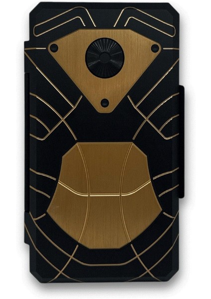 Guevara Aluminyum Puro Taşıma Çantası Siyah/gold 5li