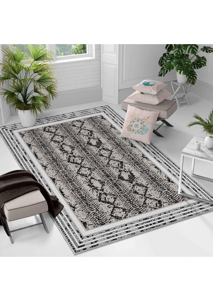 Kaymaz Taban Yıkanabilir Halı – Mutfak, Salon, Yatak Odası Için Modern Dijital Baskı Halı