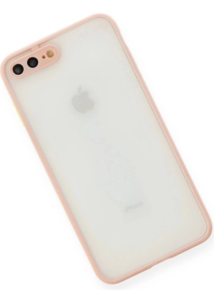 iPhone 7 Plus Kılıf Montreal Silikon Kapak - Pembe modelleri