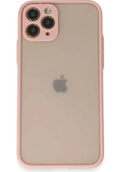 iPhone 11 Pro Kılıf Montreal Silikon Kapak - Pembe
