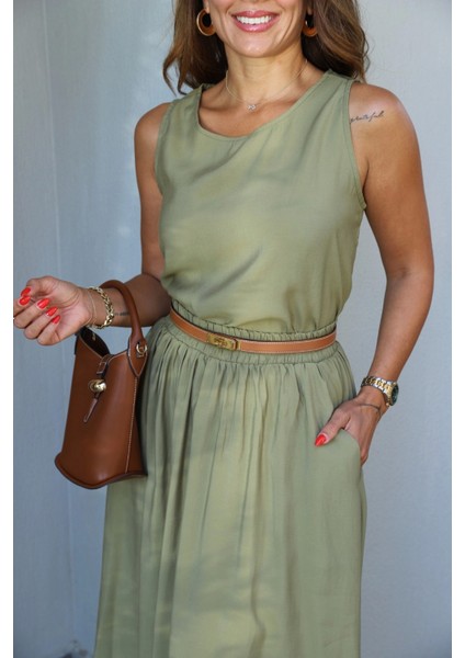 Yeşil Bluz Etek Takım modelleri