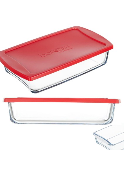 Paşabahçe Bake&keep Fırın Tepsisi - Saklama Kapaklı 1320 cc