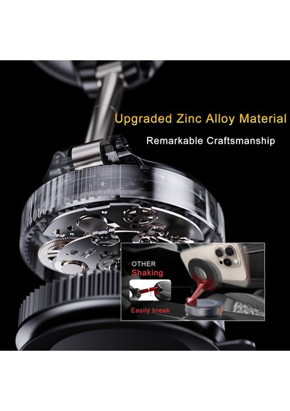 Kablosuz Araç Içi Cep Telefonu Plastik Kaplama Tutucu Araç Içi Montaj (Sadece Düz Zeminler Için) Vakumlu Hands Free 360 Derece Ayarlanabilir Manyetik Telefon Tutucu X68 fiyatları