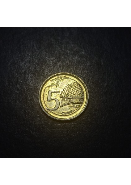 39963687B0A169F776 2015 Singapur 5 Cent Ça/çil Eski Yabancı Madeni Para fiyatları