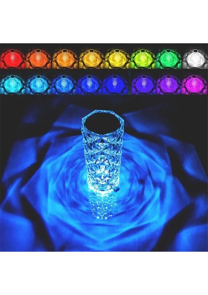 Kristal LED Kumandalı ve Dokunmatik Masa Lambası fırsatları