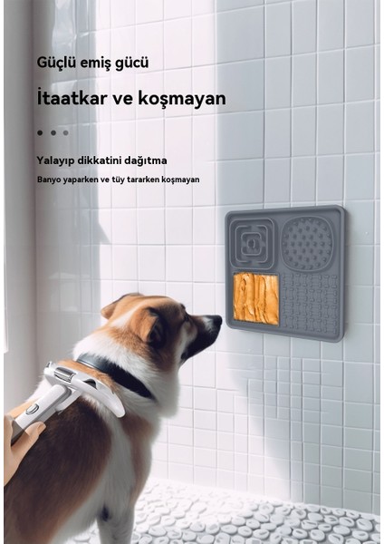 Yeni Vantuz Pet Silikon Yemek Tabağı (Yurt Dışından) indirimleri