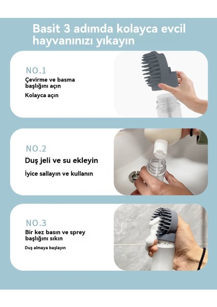 Çok Fonksiyonlu Evcil Hayvan Banyo Temizleme (Yurt Dışından) fırsatları