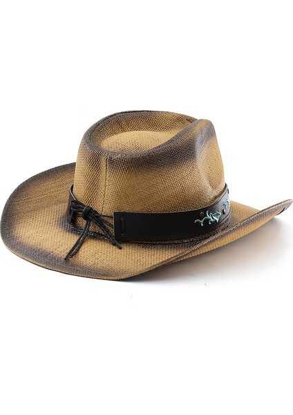 Yeni Açık Güneş Korumalı Casual Kovboy Şapka (Yurt Dışından) modelleri