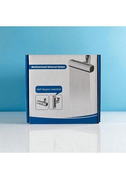 360° Akrobat 4 Farklı Modlu Fonksiyonel Akrobat Musluk Batarya Ucu Başlığı Krom indirimleri