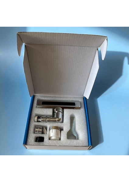 360° Akrobat 4 Farklı Modlu Fonksiyonel Akrobat Musluk Batarya Ucu Başlığı Krom