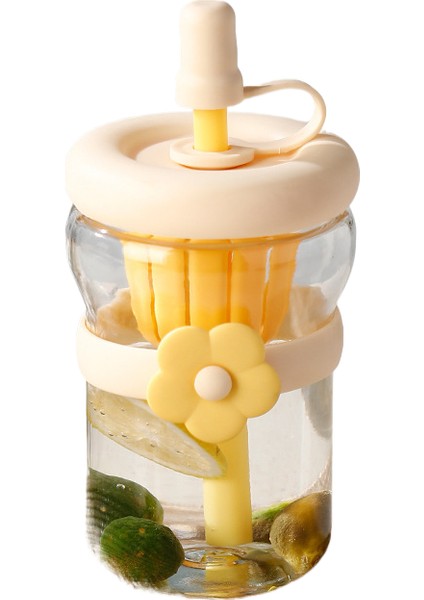 Ofis Ev Pipetli Cam Bardak (Yurt Dışından)