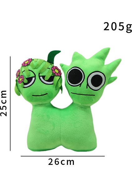 25CM Sprunki Plush Incredibox Tek Parça Ritim Kutusu Oyunu Peluş Oyuncak (Yurt Dışından) fiyatları