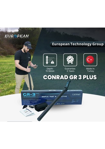 Gr-3 Plus - Conrad Dedektör