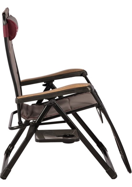 Ekstra Geniş Alüminyum Şezlong Sandalye – 120 kg Kapasiteli, Konforlu ve Şık – Zero Gravity Lounger Tasarımı, Boyun Yastığı, Katlanabilir Yan Sehpa, Ayak Uzatma Desteği fırsatları