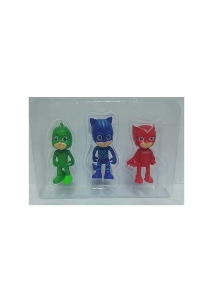 Pj Masks Pijamaskeliler Kutulu 3lü Set Catboy Owlette Gekko
