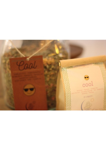 Cool Bitki Çayı 50 gr | Ahududu yaprağı - Vanilya - Isırgan otu - Gül ... | fiyatları