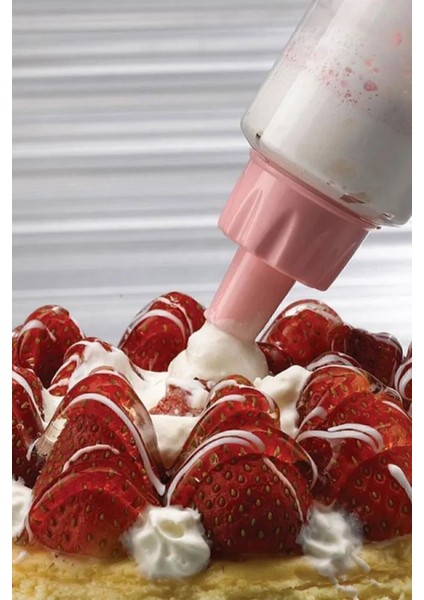 Krema Pompası – 9 Farklı Başlıklı Pasta Kurabiye Kek Süsleyici, Pratik Krema Sıkma Aparatı fiyatları