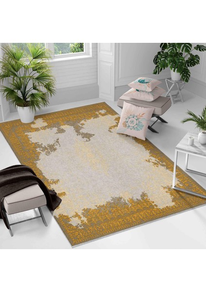 Kaymaz Taban Yıkanabilir Halı – Mutfak, Salon, Yatak Odası Için Modern Dijital Baskı Halı