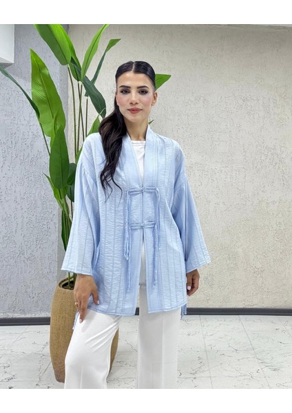 Pamuklu Önden Bağcıklı Kimono fiyatları