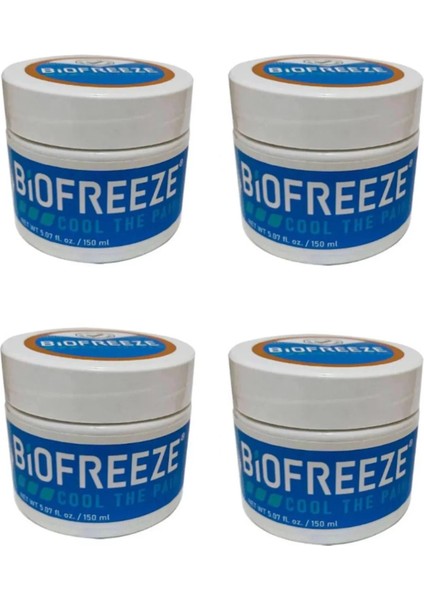 Biofreeze Bel Kas Diz Artrit Vücut Masaj Kremi 4 Adet