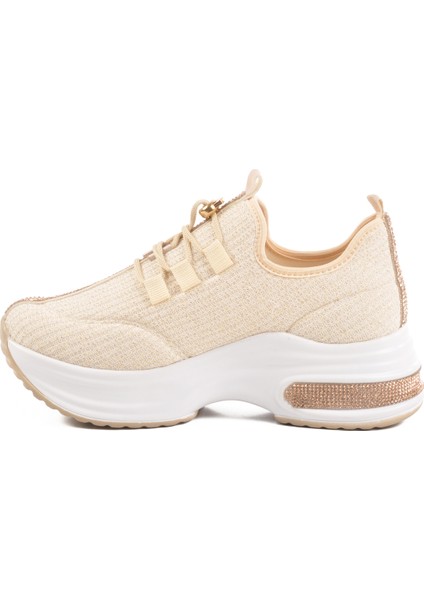 Bej Tekstil Kadın Günlük Ayakkabı 702322 Z fiyatları