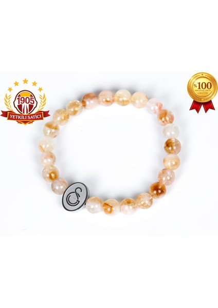 Gs Sitrin Doğaltaş Bileklik