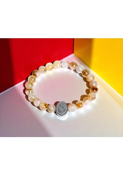 Gs Sitrin Doğaltaş Bileklik