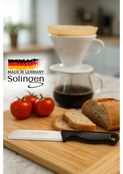 Eikaso Solingen Tırtıklı Meyve Bıçak - 6 Lı Paket - Siyah modelleri