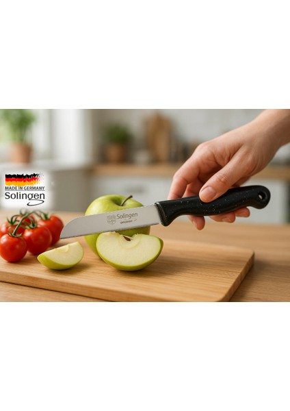 Eikaso Solingen Tırtıklı Meyve Bıçak - 6 Lı Paket - Siyah fırsatları