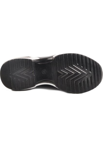 Siyah Beyaz Anorak Kadın Sneaker 702322 Z indirimleri